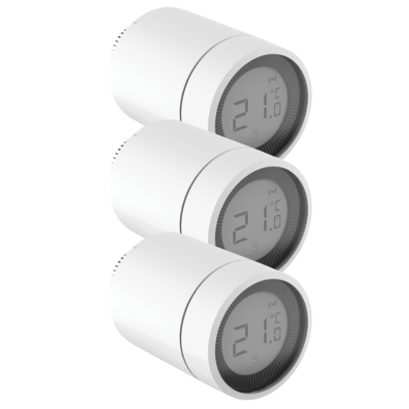 Zestaw 3x Głowica Termostatyczna Zigbee 2.0