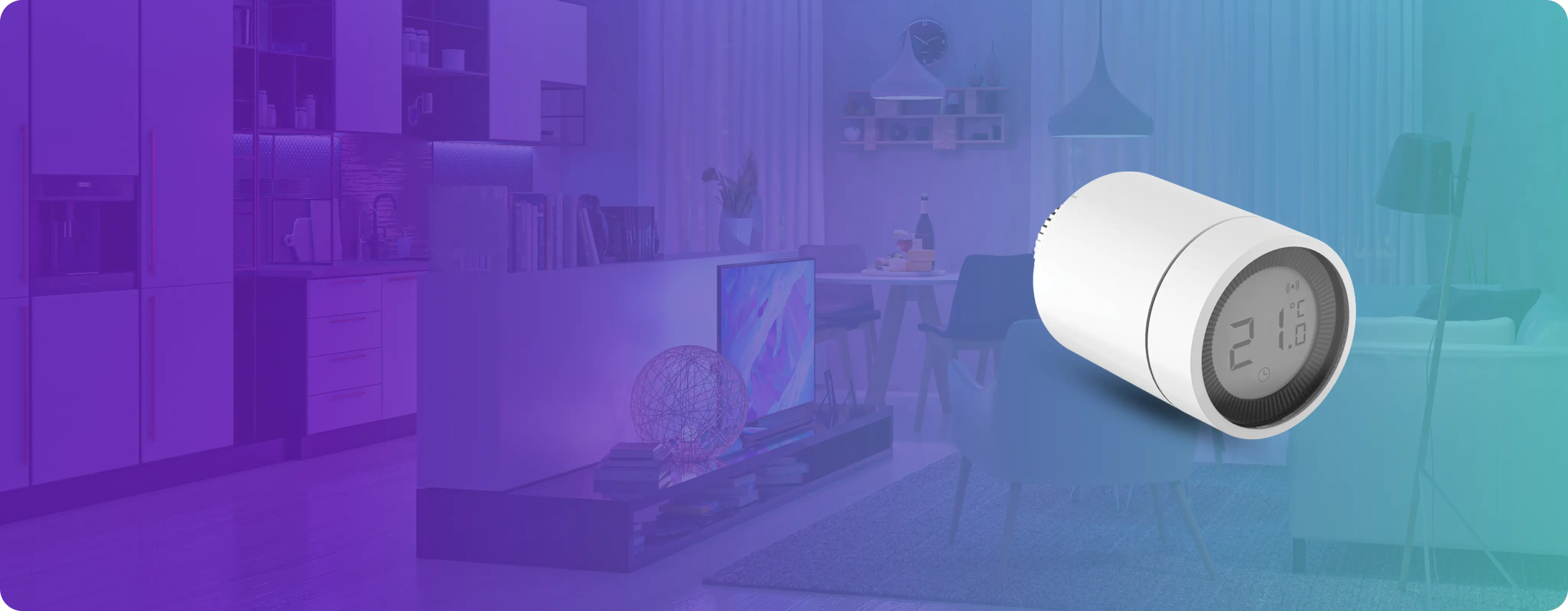 Głowica Termostatyczna Zigbee 2.0